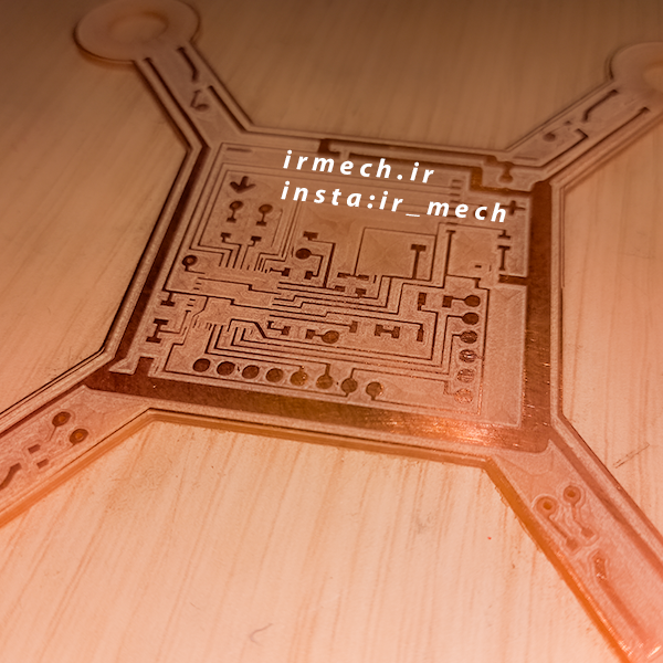 دستگاه چاپ برد PCB PCB CNC CNC PCB سی ان سی پی سی بی
سی ان سی پی سی بی نمونه کار ایران مکاترونیک